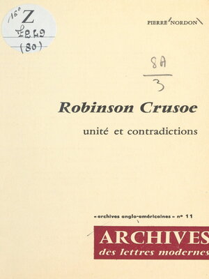 cover image of Robinson Crusœ